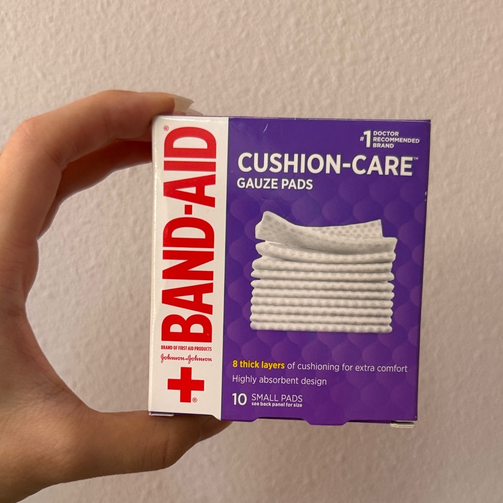 🔥10/$15 Band-Aid Cushion-Care Gauze Pads